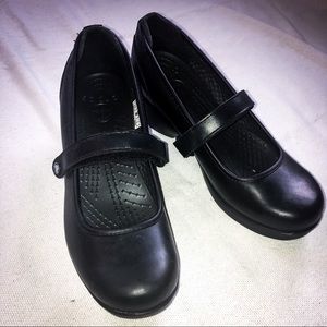 Black Ginger Leather Mary Jane